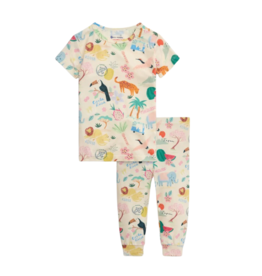Magnetic Me Wanderlust Wildlife Modal Short Sleeve Pajamas