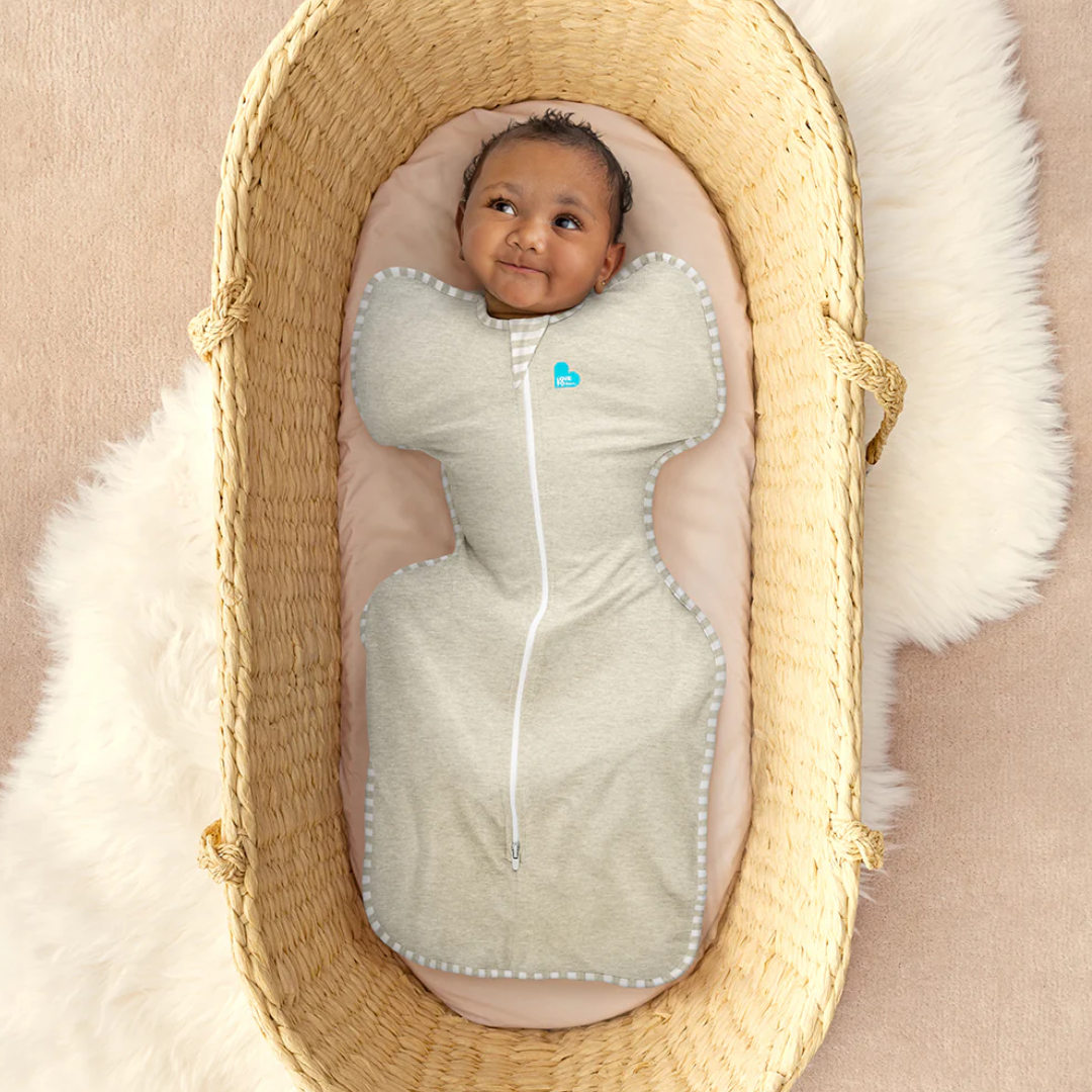 Love to Dream Swaddle UP Original 1.0 TOG Zip-Up Swaddle | Sand Dollar