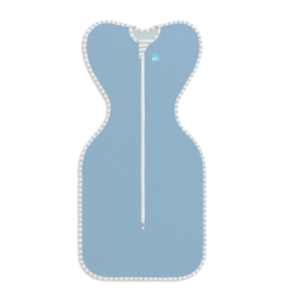 Love to Dream Swaddle UP Original 1.0 TOG Zip-Up Swaddle | Dusty Blue