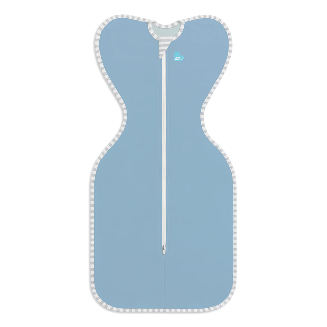 Love to Dream Swaddle UP Original 1.0 TOG Zip-Up Swaddle | Dusty Blue