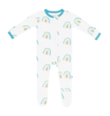 Kyte Baby Kyte Bamboo Zippered Footie | Makai Rainbow