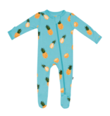 Kyte Baby Kyte Bamboo Zippered Footie | Pineapple