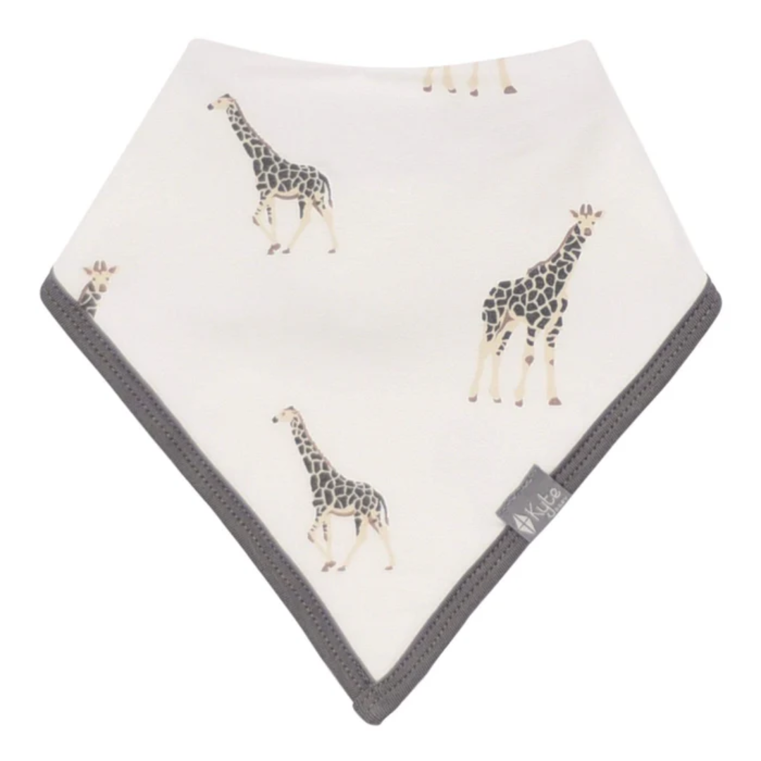 Kyte Baby Kyte Baby Bamboo Bib (Print) Giraffe