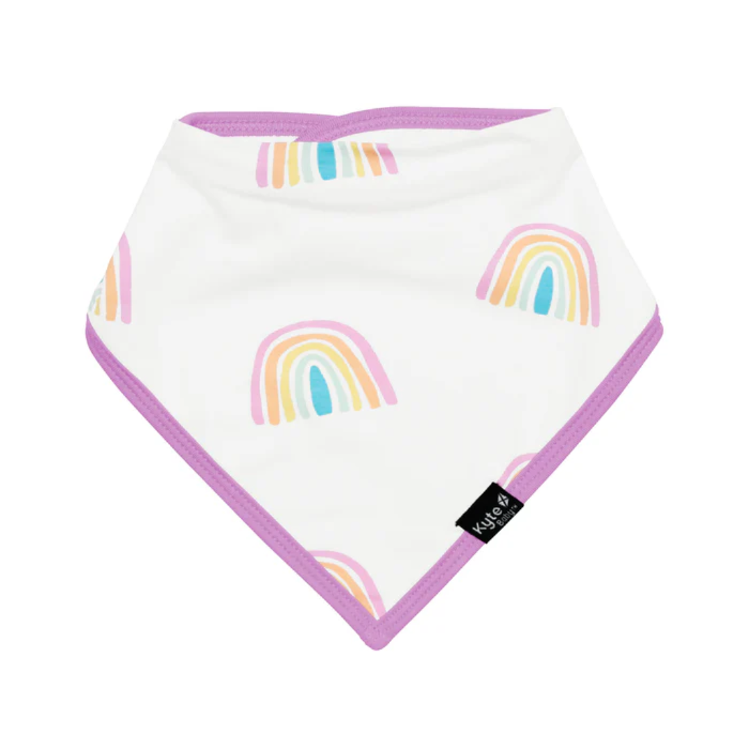 Kyte Baby Kyte Baby Bamboo Bib | Poi Rainbow