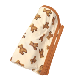 Southern Slumber Teddy Bear Bamboo Swaddle Blanket