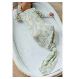 Southern Slumber Magnolia Bamboo Knotted Newborn Gown