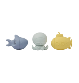 Loulou Lollipop Ocean Wonders Silicone Bath Toy Set