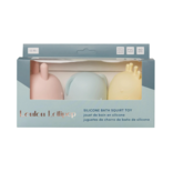 Loulou Lollipop Silicone Squirt Bath Toy Set Pastel