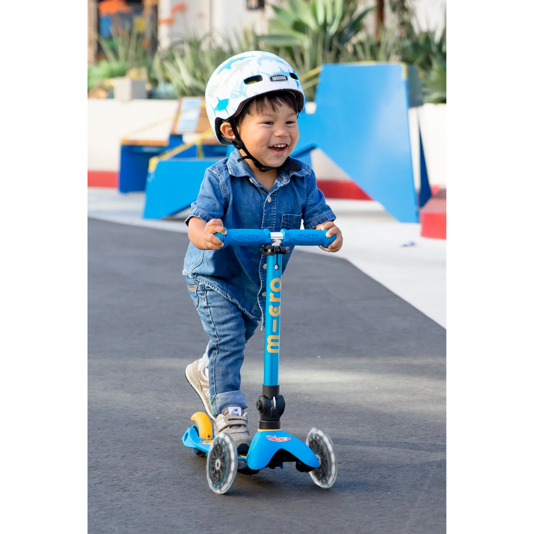 Micro Kickboard Micro Mini Foldable LED Scooter
