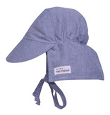 Original Flap Hat UPF 50+ with ties | Chambray