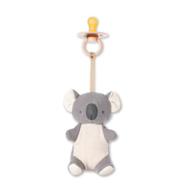 Itzy Ritzy Bitzy Pal Natural Rubber Pacifier and Plush Toy | Koala