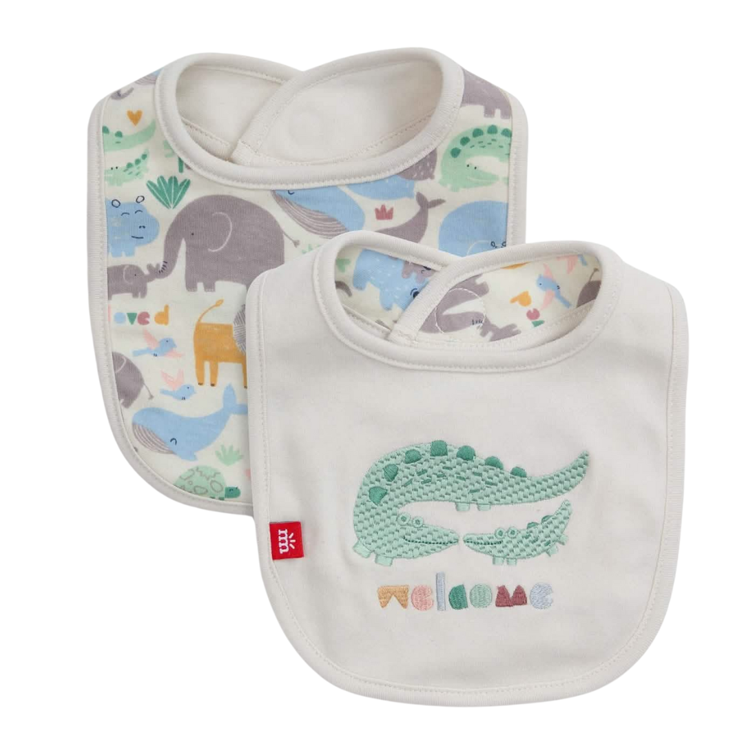 Magnetic Me Little Lovin Reversible Organic Magnetic Bib