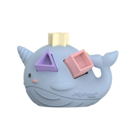 Jellystone Designs Narwhal Shape Sorter | Pastel