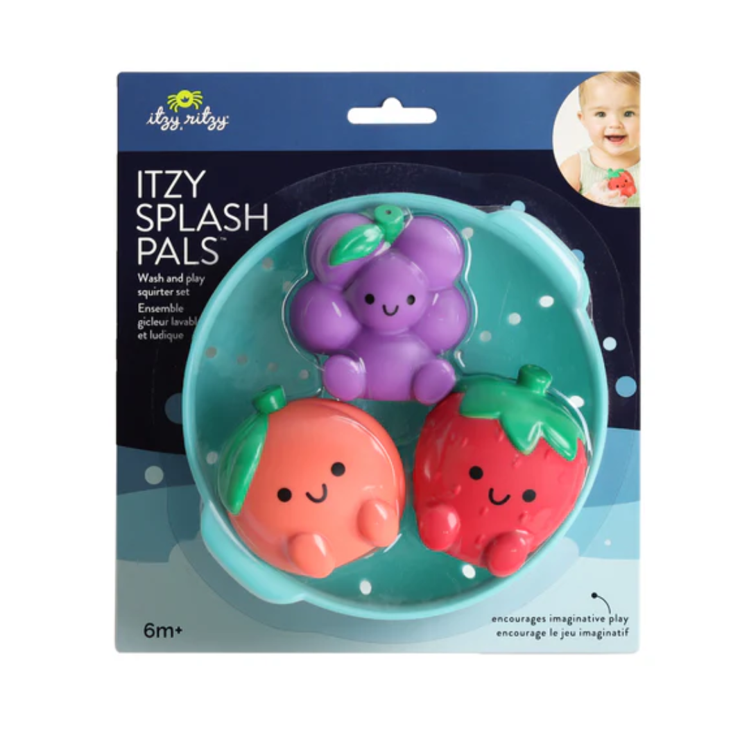 Itzy Ritzy Itzy Splash Pals |  Bath + Water Toy | Fruit