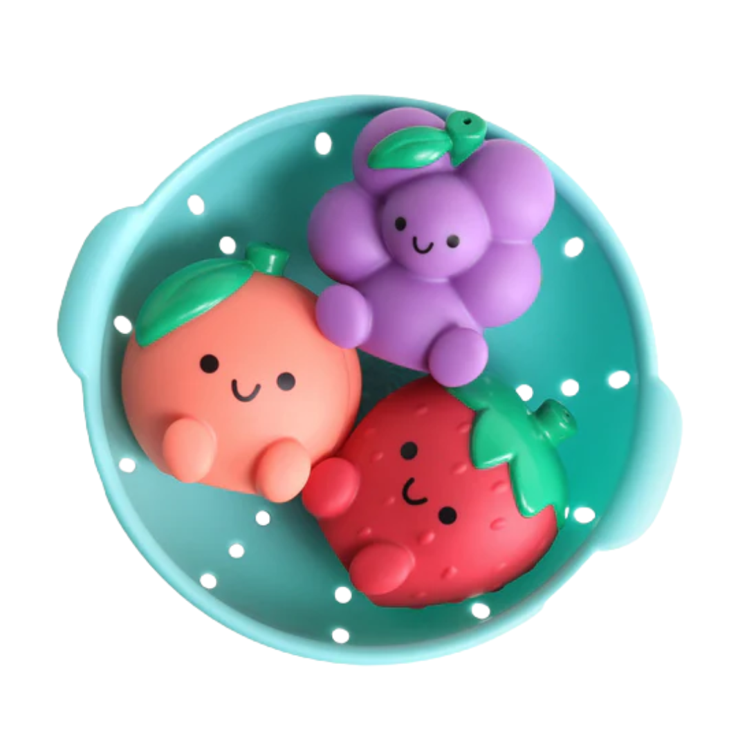 Itzy Ritzy Itzy Splash Pals |  Bath + Water Toy | Fruit