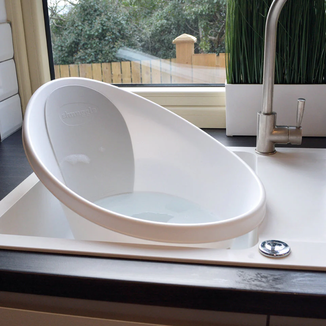 Shnuggle Shnuggle Baby Bath Tub | with newborn baby bath support
