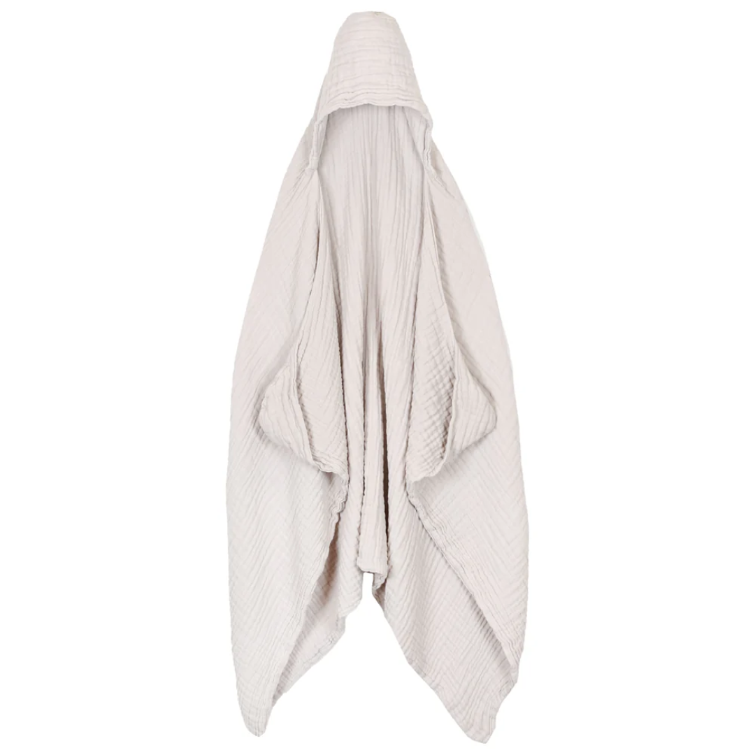 Lou Lou and Company Toddler Hooded Cloud Muslin Towel