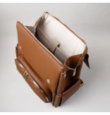 Enya Mond Luna Vegan Leather Parenting Bag with Changing Pad