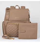 Enya Mond Luna Vegan Leather Parenting Bag with Changing Pad
