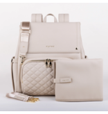 Enya Mond Luna Vegan Leather Parenting Bag with Changing Pad
