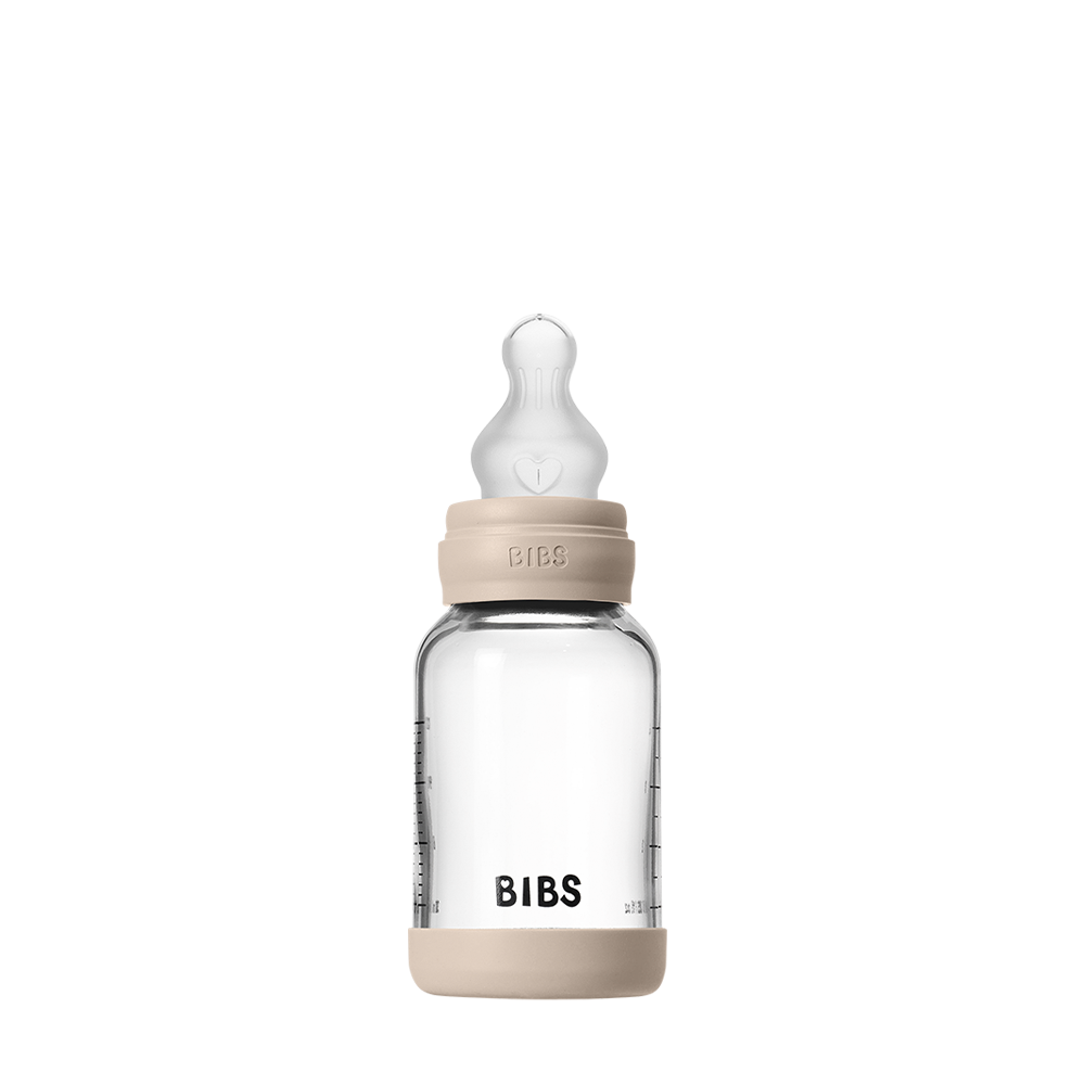 BIBS BIBS Anti-Colic Baby Glass Bottle Complete Set 110ml