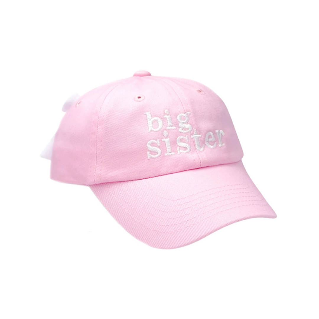 Bits & Bows Big Sister Bow Baseball Hat