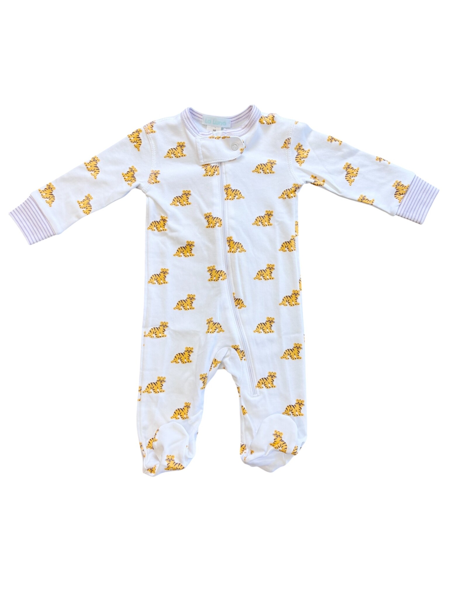 Lulu Bebe LSU Tigers Pima Footie