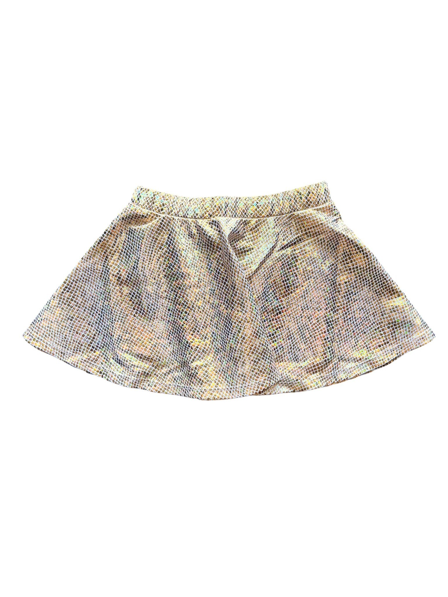 Lulu Bebe Gold Skort