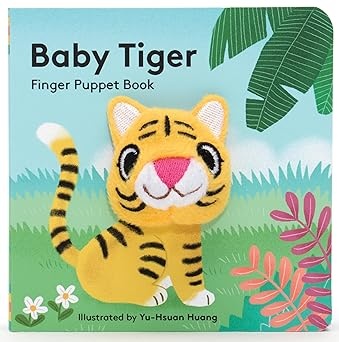 Chronicle Books Baby Tiger: Finger Puppet Book