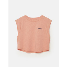 Osheaga Coral Crop Top