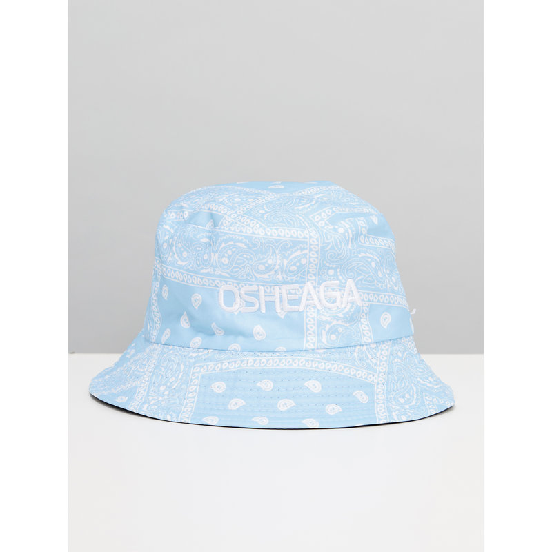 Hip and Bone OSHEAGA 2022 Reversible Light Blue Bucket Hat Paisley