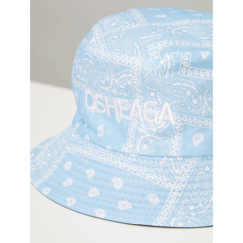 Hip and Bone OSHEAGA 2022 Reversible Light Blue Bucket Hat Paisley