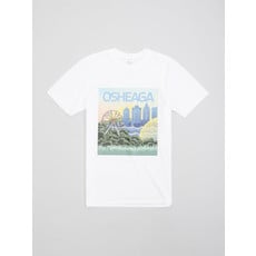 Peace Collective T-shirt "horizon MTL" Peace Collective x OSHEAGA blanc
