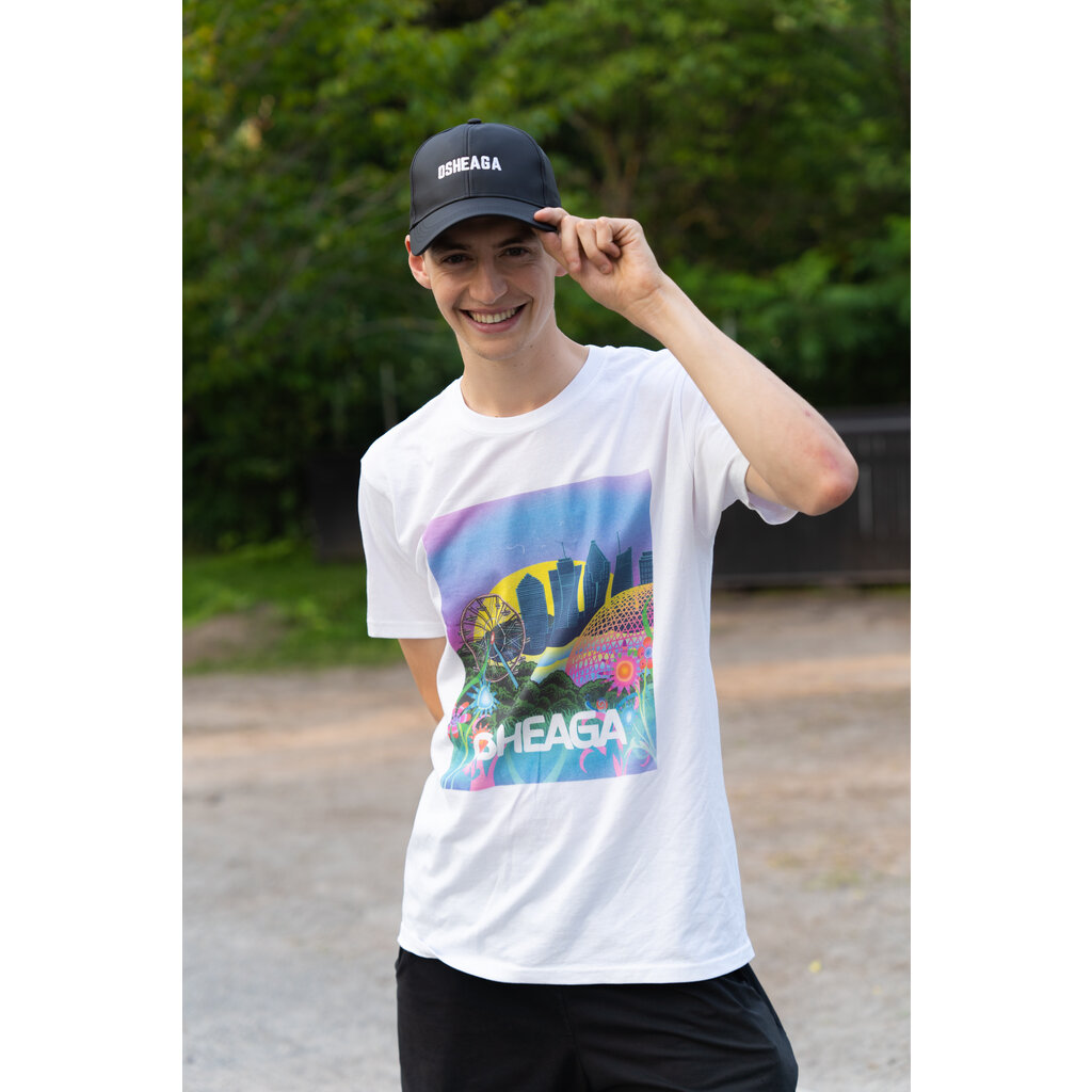 Peace Collective T-shirt blanc PC horizon Montréal OSHEAGA 2023