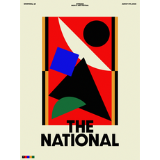 Lithographie The Nationals 2023