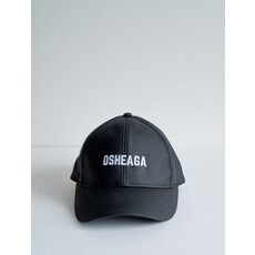 Noisy May OSHEAGA Black Reflective Leather Cap