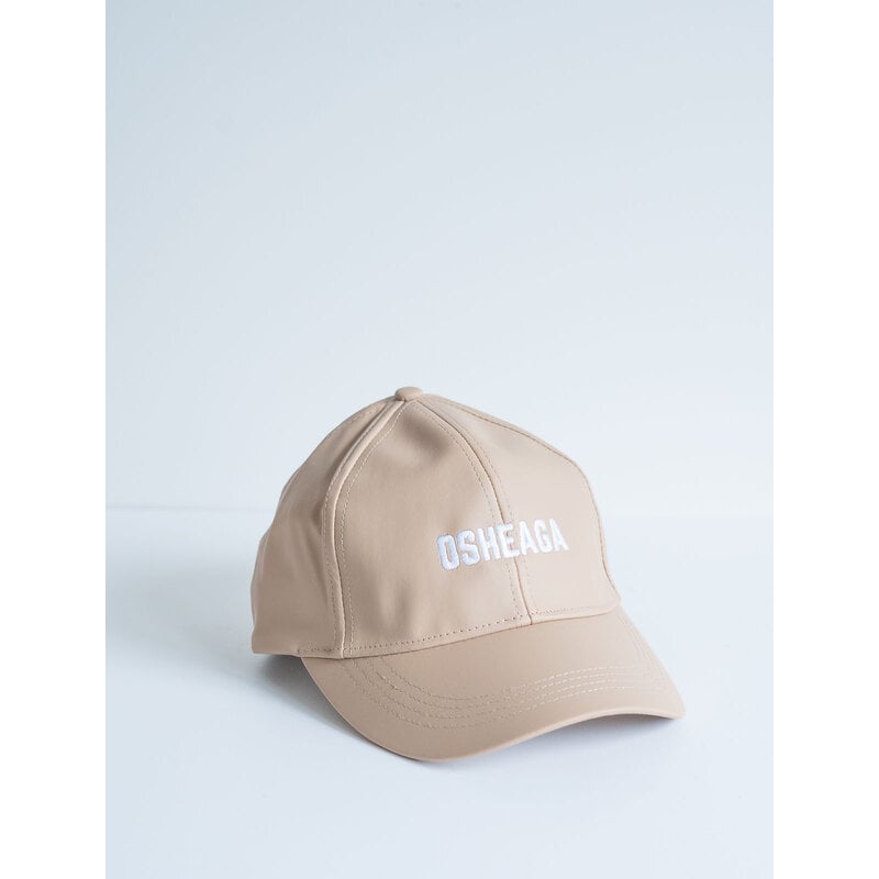 Noisy May OSHEAGA Reflective Brown Leather Cap