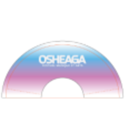 Osheaga Pink OSHEAGA Hand Fan