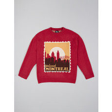 Girl Crush Ouaté crewneck "Bonjour-Hi" - MONTRÉAL x GIRL CRUSH