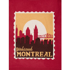 Girl Crush Ouaté crewneck "Bonjour-Hi" - MONTRÉAL x GIRL CRUSH