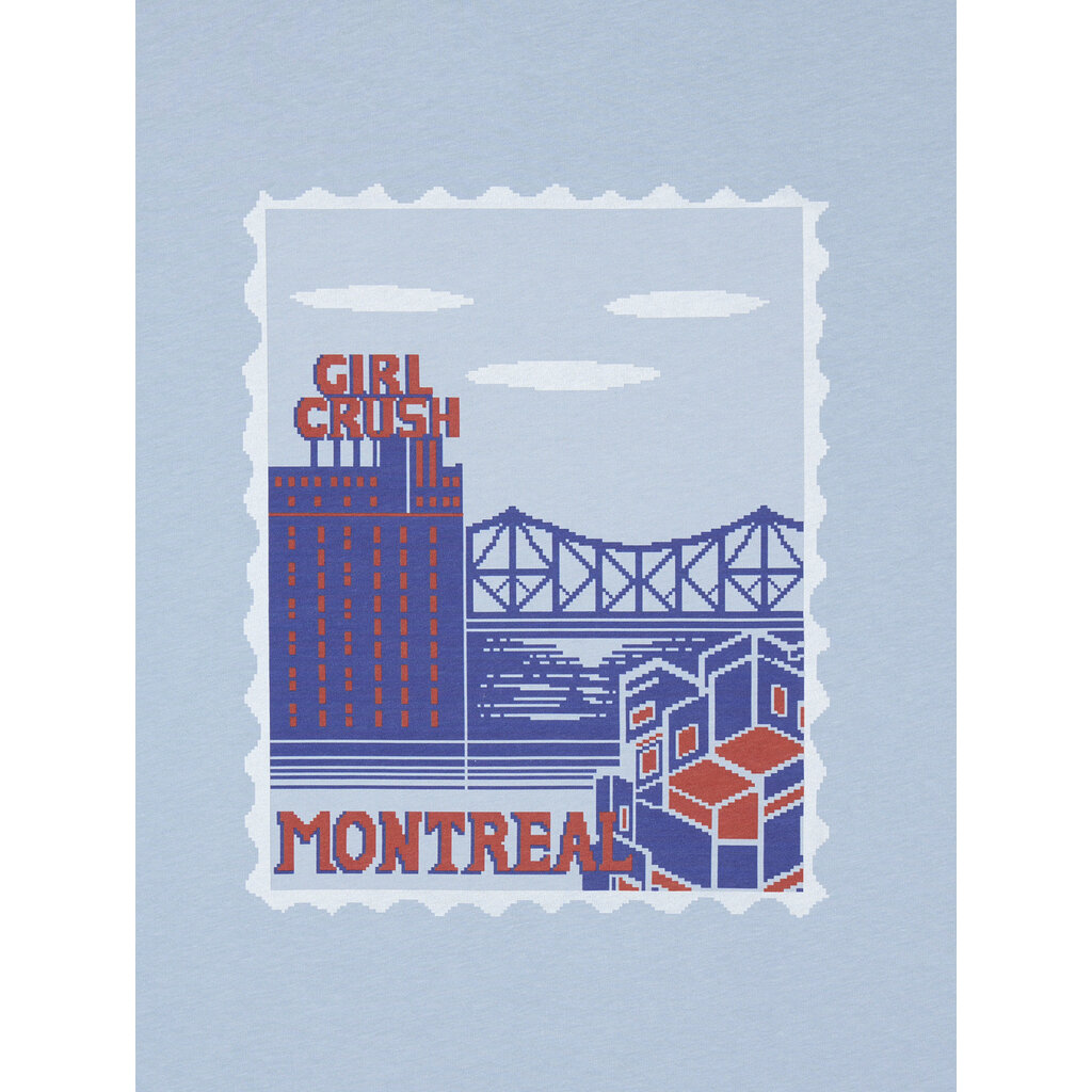 Girl Crush T-shirt "Au Quai" - MONTRÉAL x GIRL CRUSH