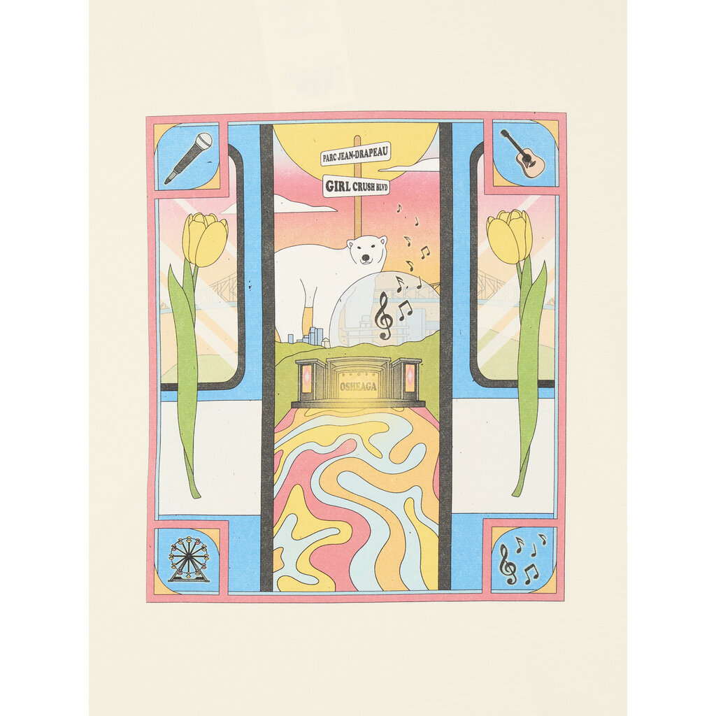 Girl Crush OSHEAGA x GIRL CRUSH - "Prochaine Station" Boxy Tee