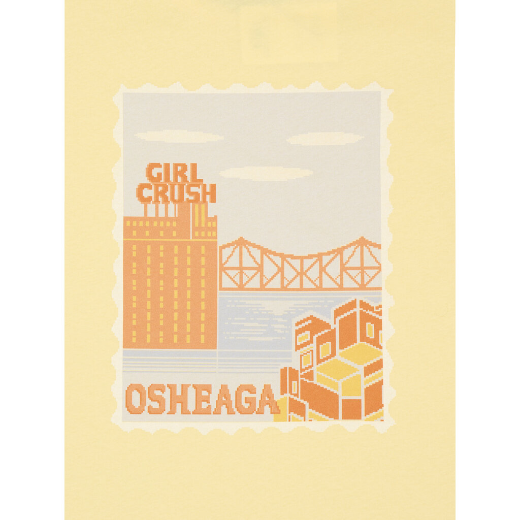 T-shirt boxy "Au Quai" - OSHEAGA x GIRL CRUSH