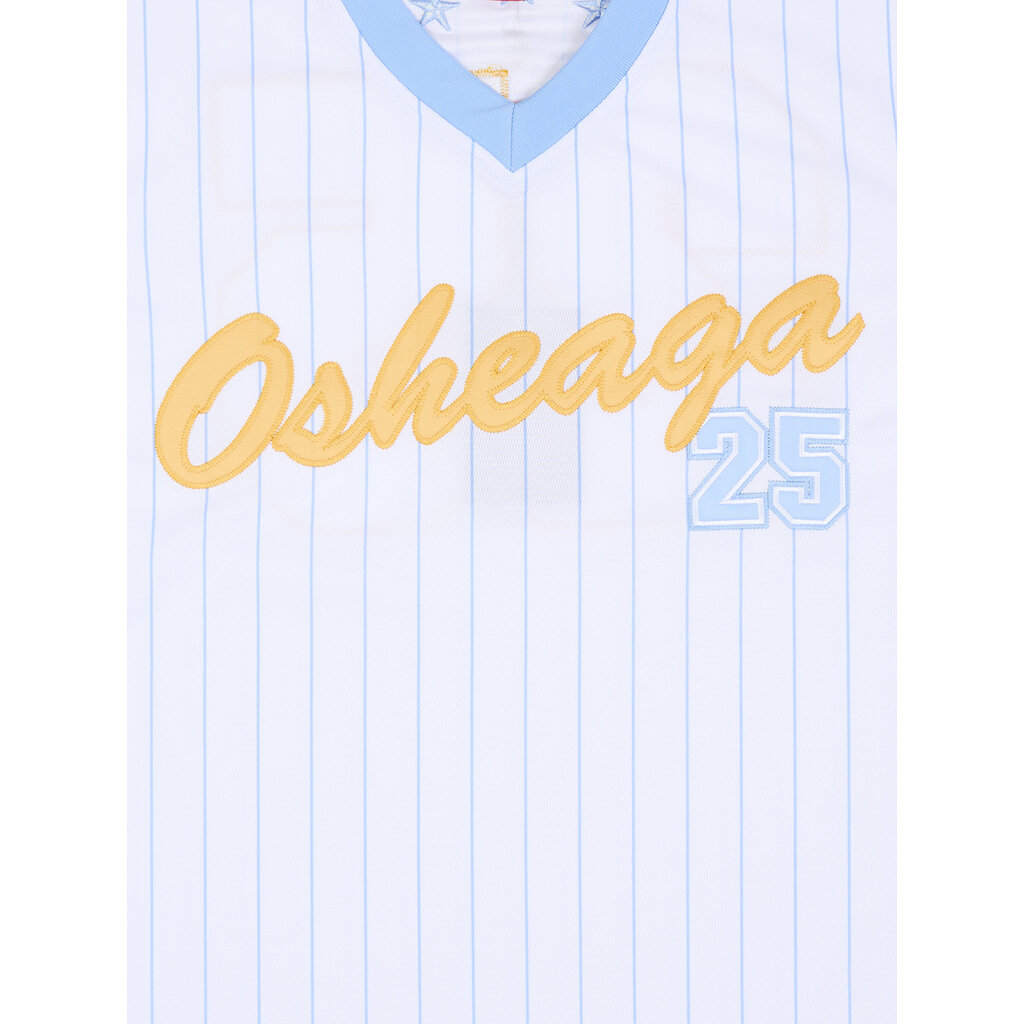 Tricolore Sports Chandail de baseball rayé v-neck Osheaga 25