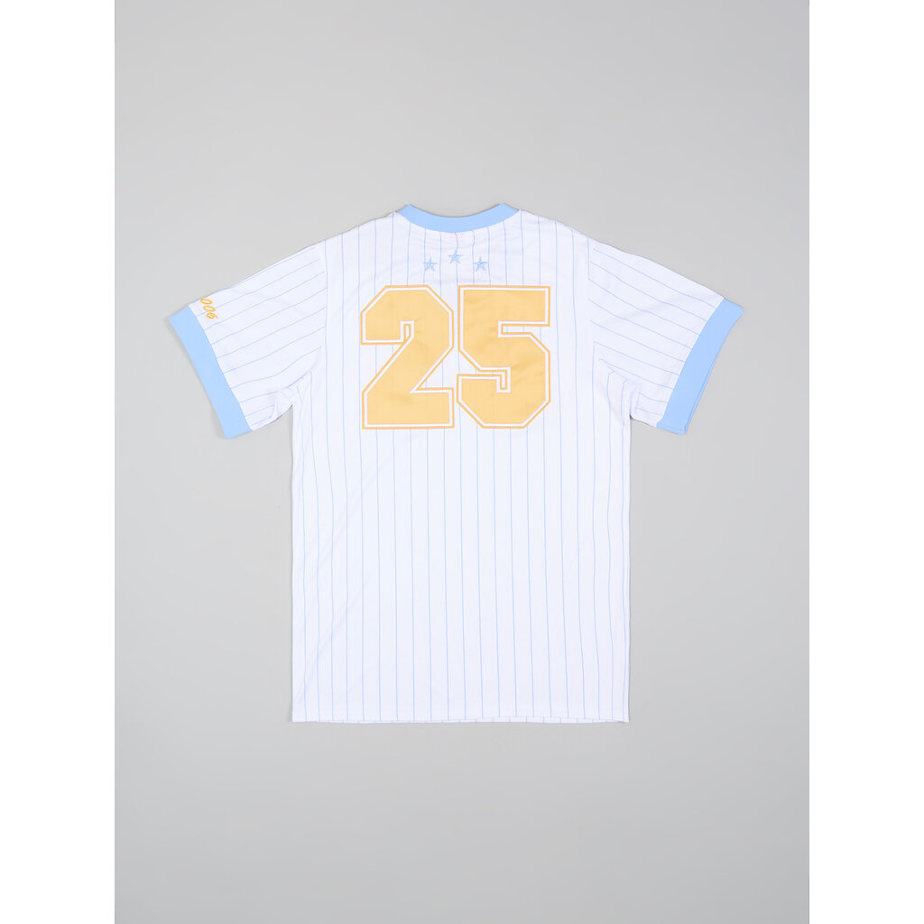 Tricolore Sports Chandail de baseball rayé v-neck Osheaga 25