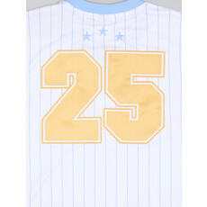 Tricolore Sports Chandail de baseball rayé v-neck Osheaga 25