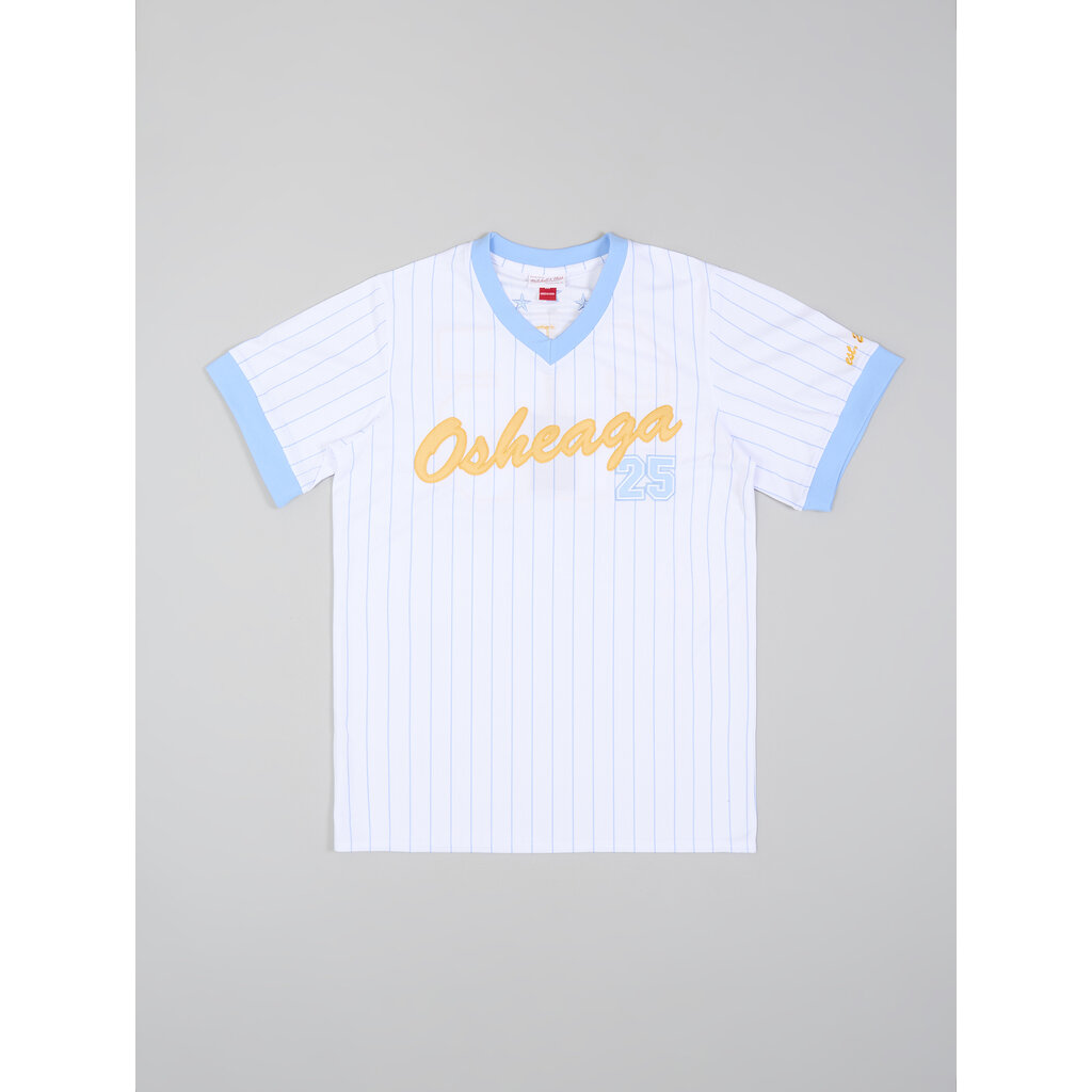 Tricolore Sports Chandail de baseball rayé v-neck Osheaga 25