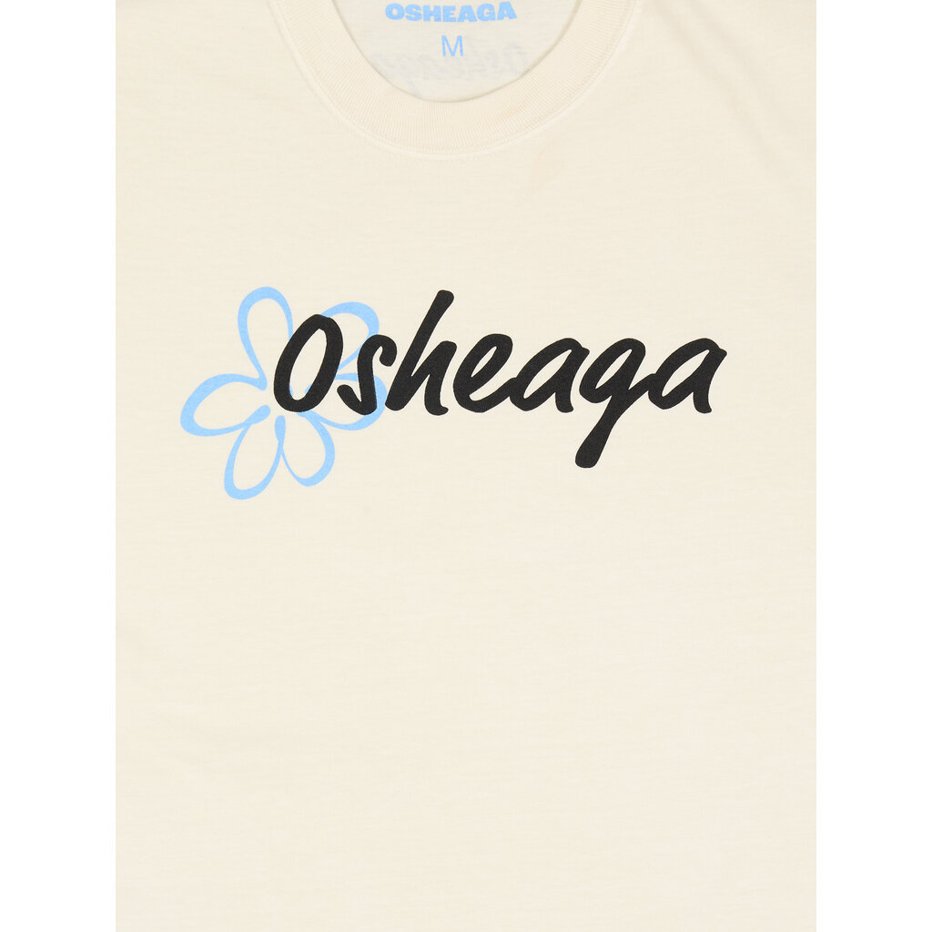 Osheaga T-shirt "Script" fleuri beige OSHEAGA