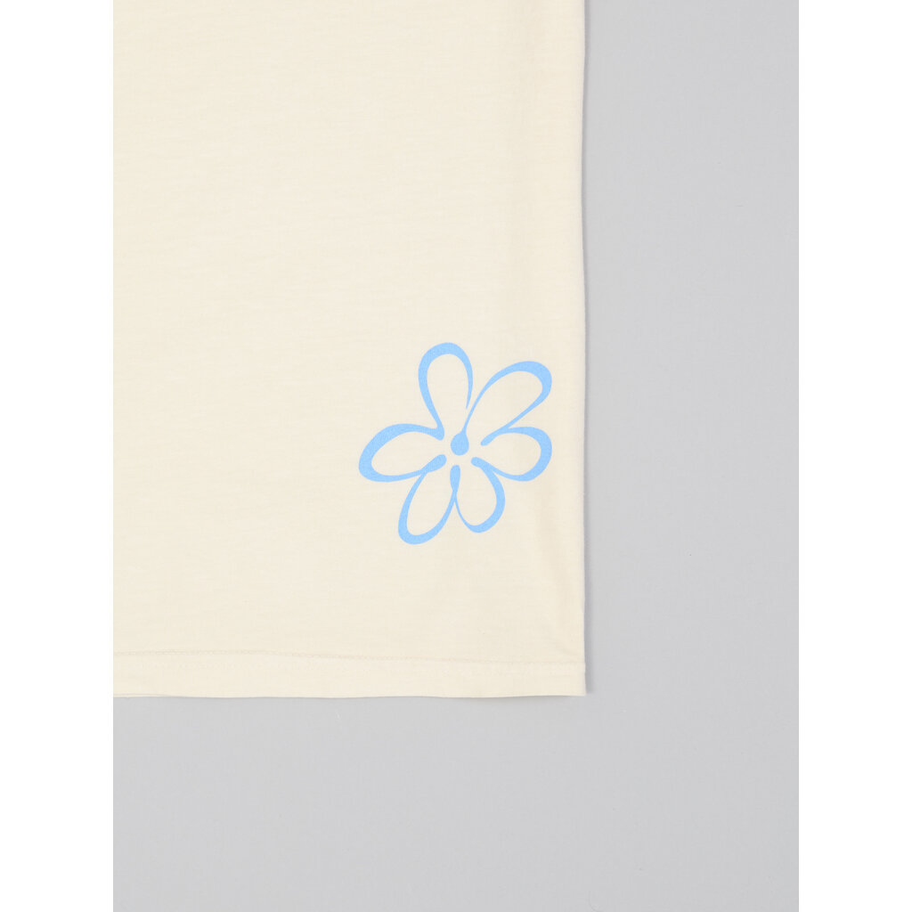 Osheaga T-shirt "Script" fleuri beige OSHEAGA