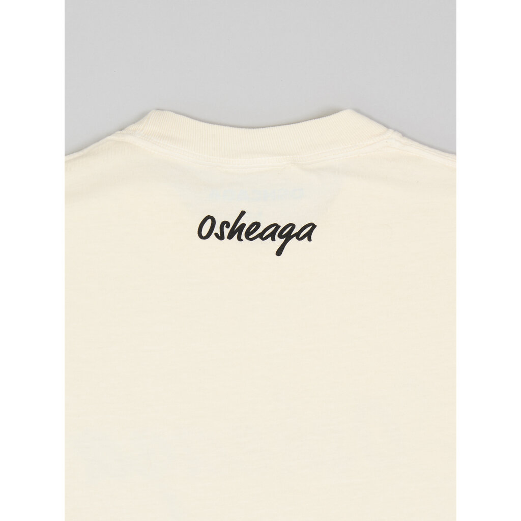 Osheaga T-shirt "Script" fleuri beige OSHEAGA